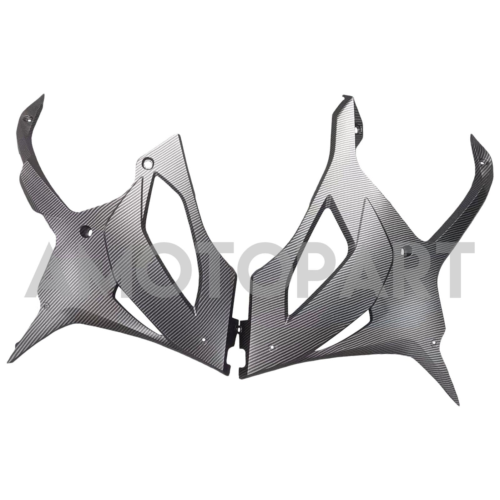 Amotopart BMW S1000RR 2019-2022 Zestaw White & Grey Fairing