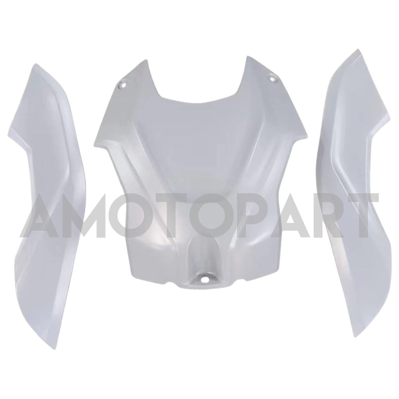 Amotopart BMW S1000RR 2019-2022 Zestaw White & Grey Fairing