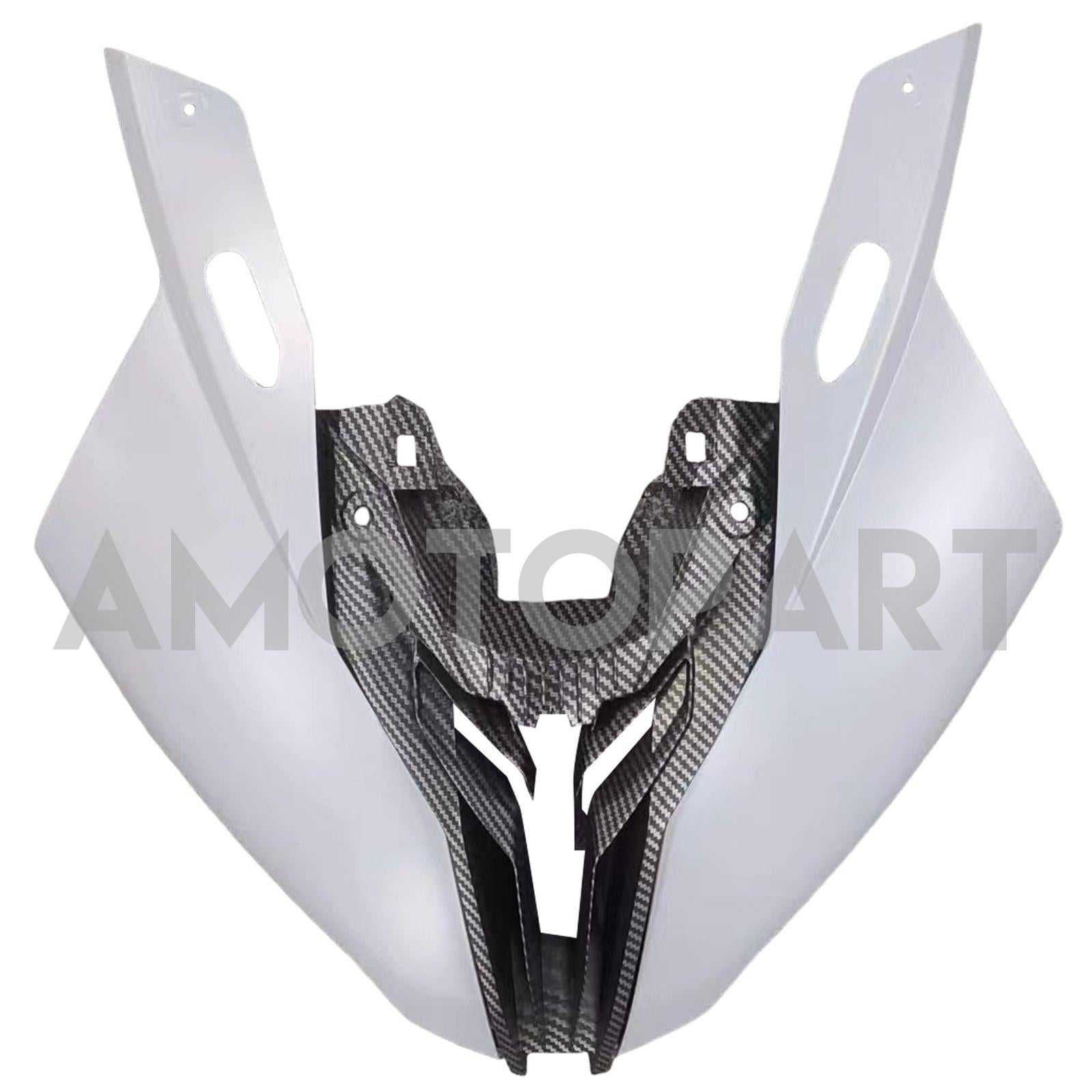 Amotopart BMW S1000RR 2019-2022 Zestaw White & Grey Fairing