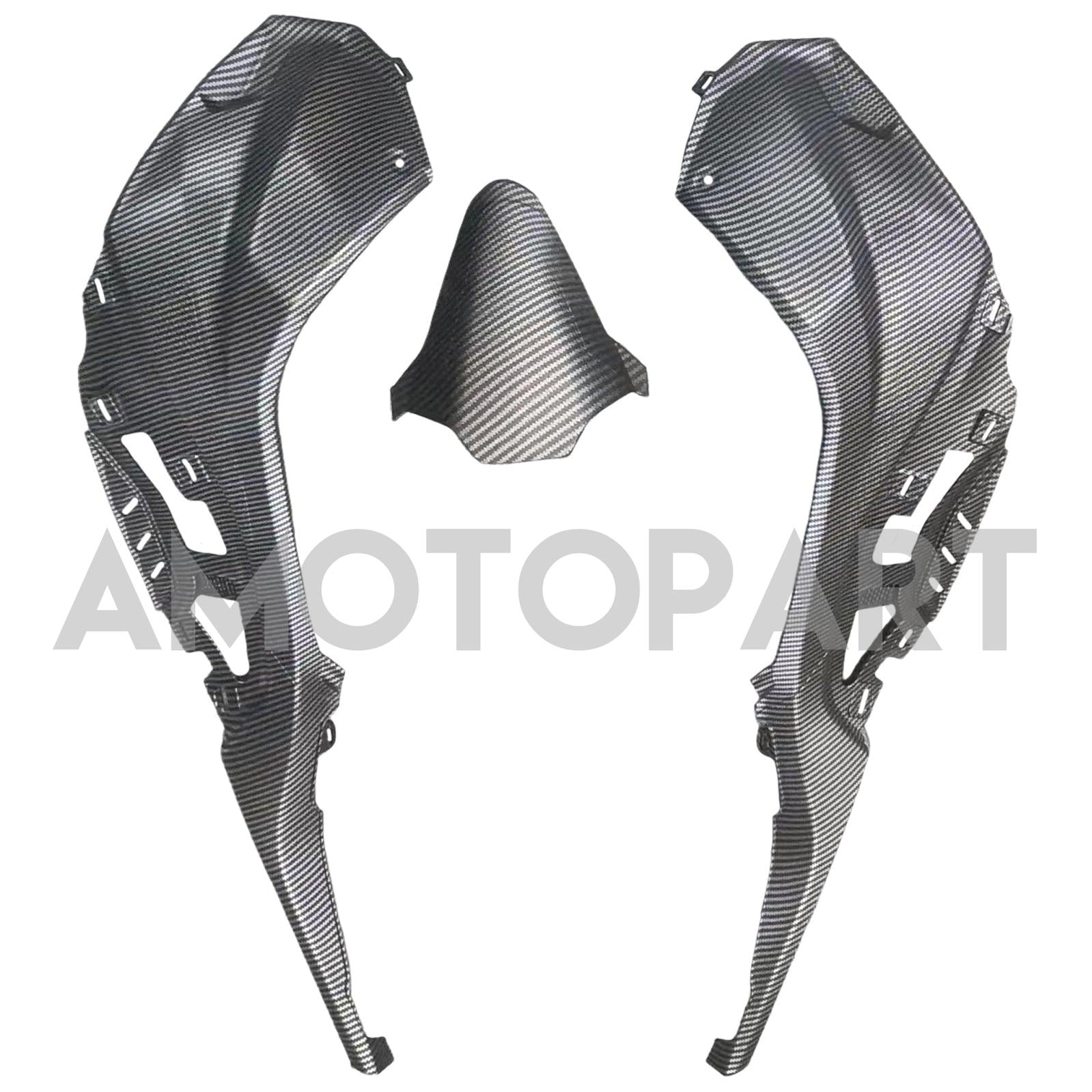 Amotopart BMW S1000RR 2019-2022 Zestaw White & Grey Fairing