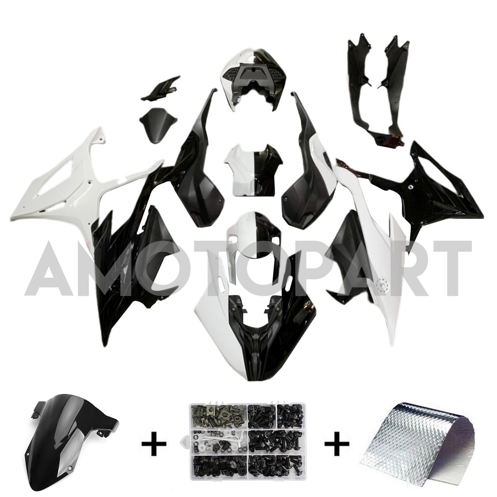 AMOTOPART BMW S1000RR 2019-2022 COLLECTION KIT FAIRING TROIS