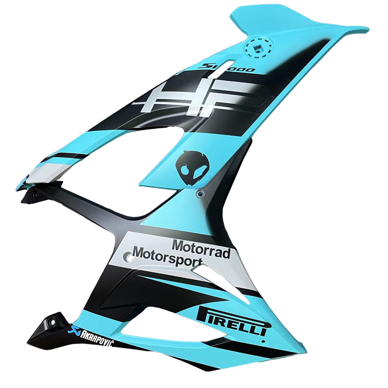 Amotopart BMW S1000RR 2019-2022 Matte Blue&Black Fairing Kit