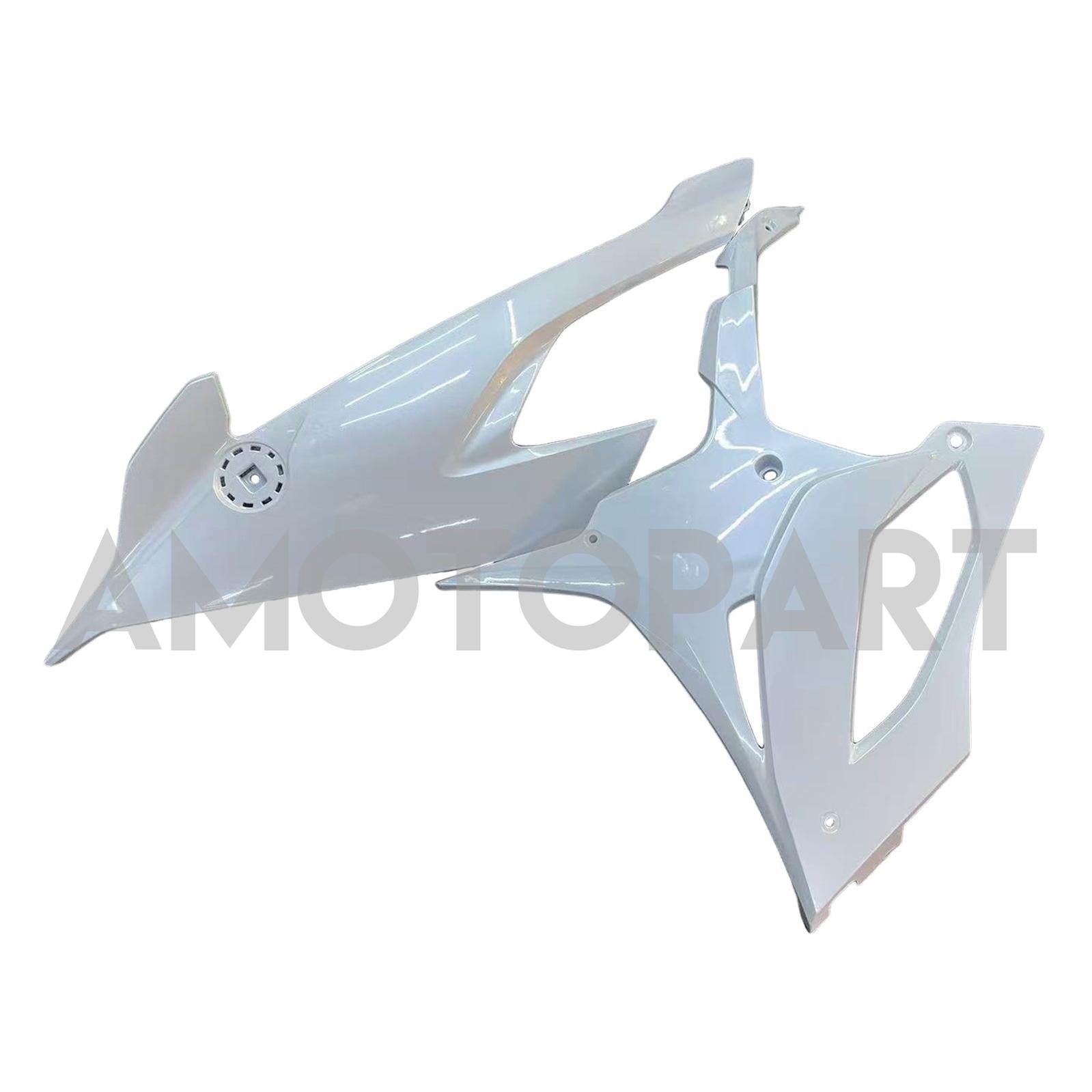 Amotopart 2019-2022 BMW M1000RR S1000RR Black White Fairing Kit