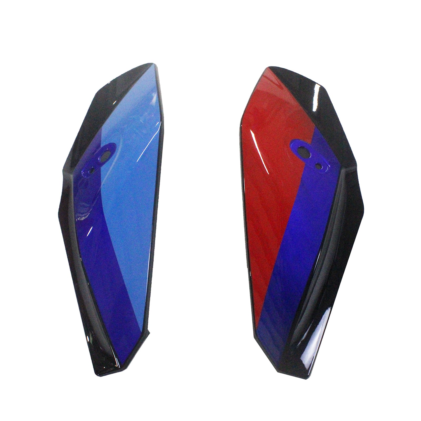 Amotopart 2014-2016 BMW S1000R Carbon Fiber Blue&Red Fairing Kit