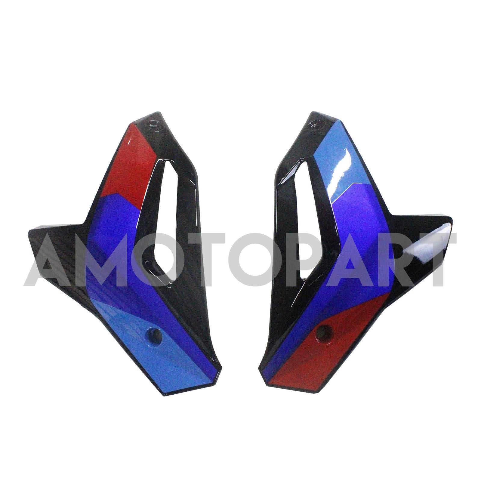 Amotopart 2014-2016 BMW S1000R Carbon Fiber Blue&Red Fairing Kit