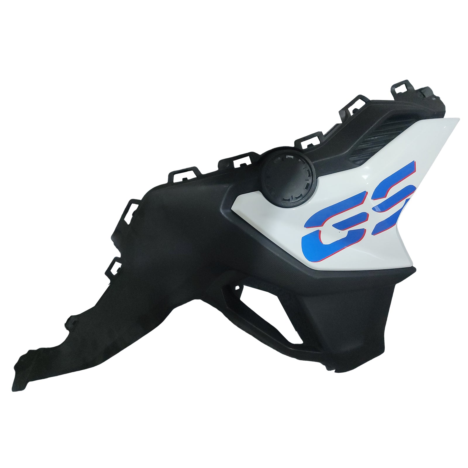 Amotopart BMW 2018–2020 F750GS/F850GS Schwarz-weißes Verkleidungsset
