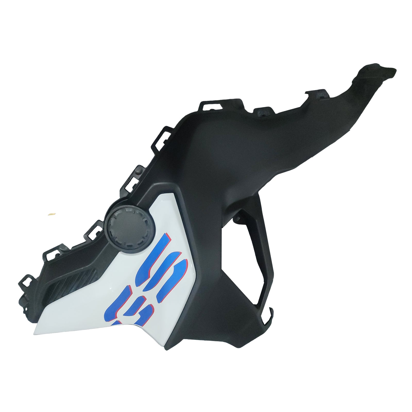 Amotopart BMW 2018–2020 F750GS/F850GS Schwarz-weißes Verkleidungsset