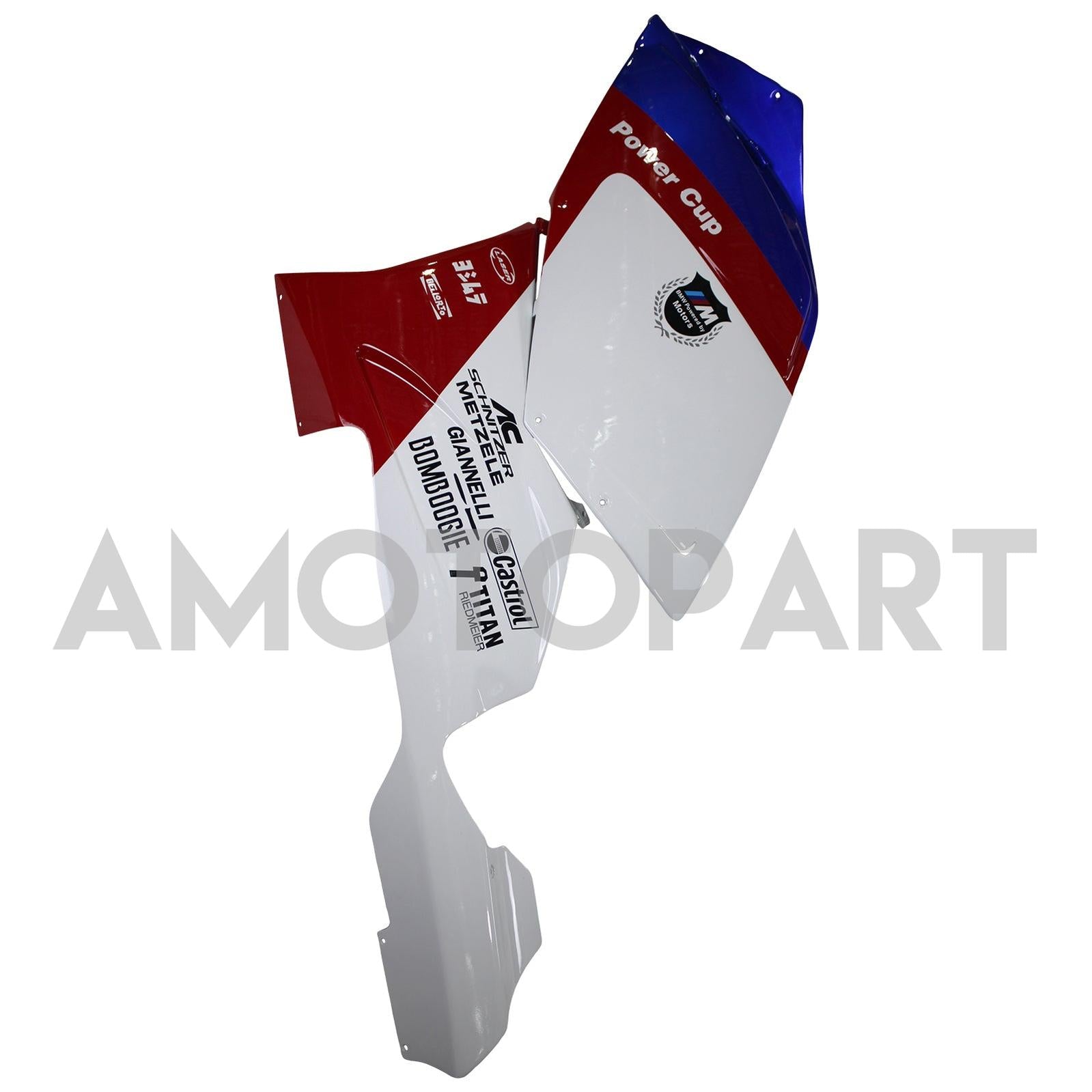 Amotopart 2005-2010 BMW K1200S Blue&Red Fairing Kit