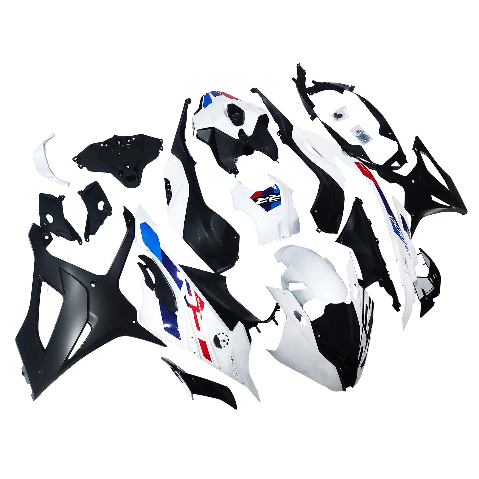 Amotopart 2023-2024 S1000RR BMW Red&Blue Style2 Fairing Kit