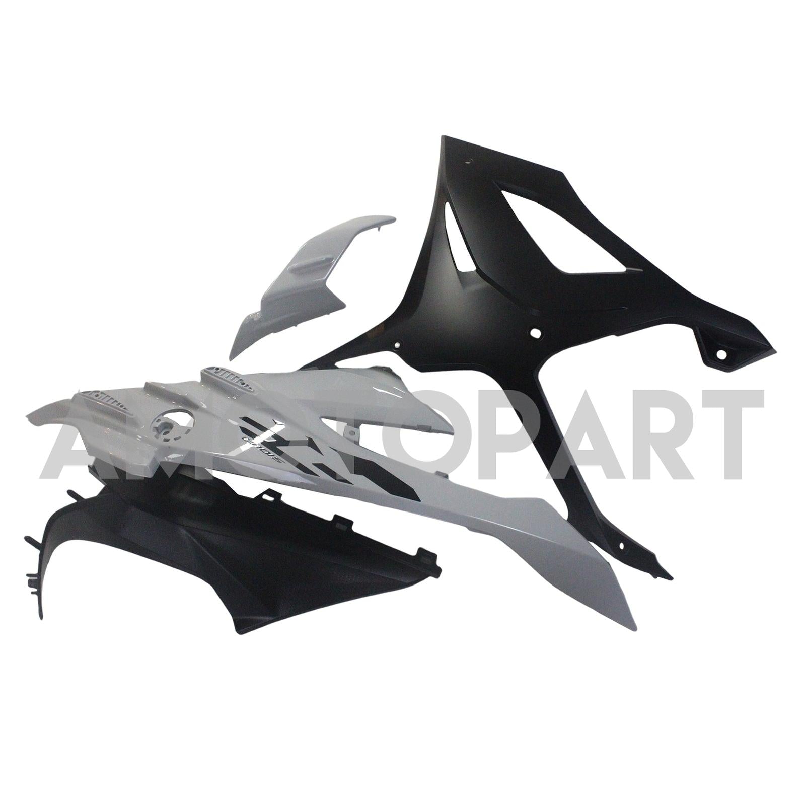 Amotopart 2023-2024 BMW S1000RR Kit de carenado negro gris