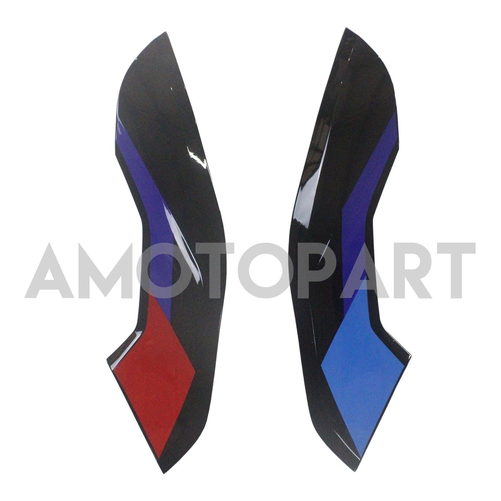 Amotopart 2023-2024 BMW S1000RR Zwart grijs blauw en rood kuipkit