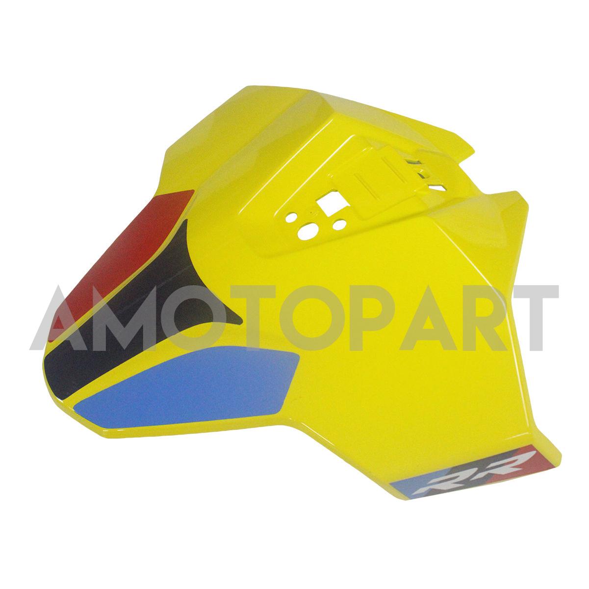 Amotopart 2023-2024 BMW S1000RR Carbon Fiber Black Yellow Fairing Kit