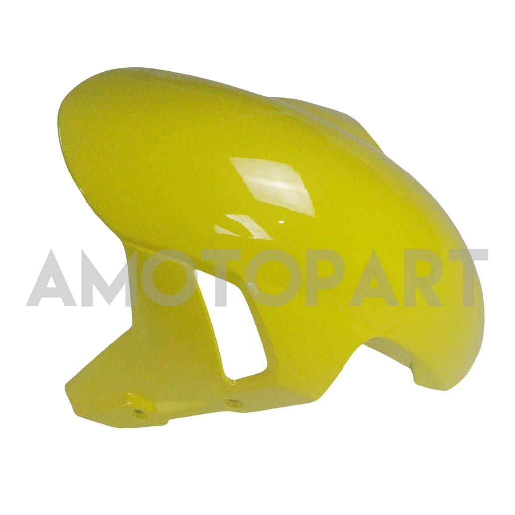 Amotopart 2023-2024 BMW S1000RR Carbon Fiber Black Yellow Fairing Kit