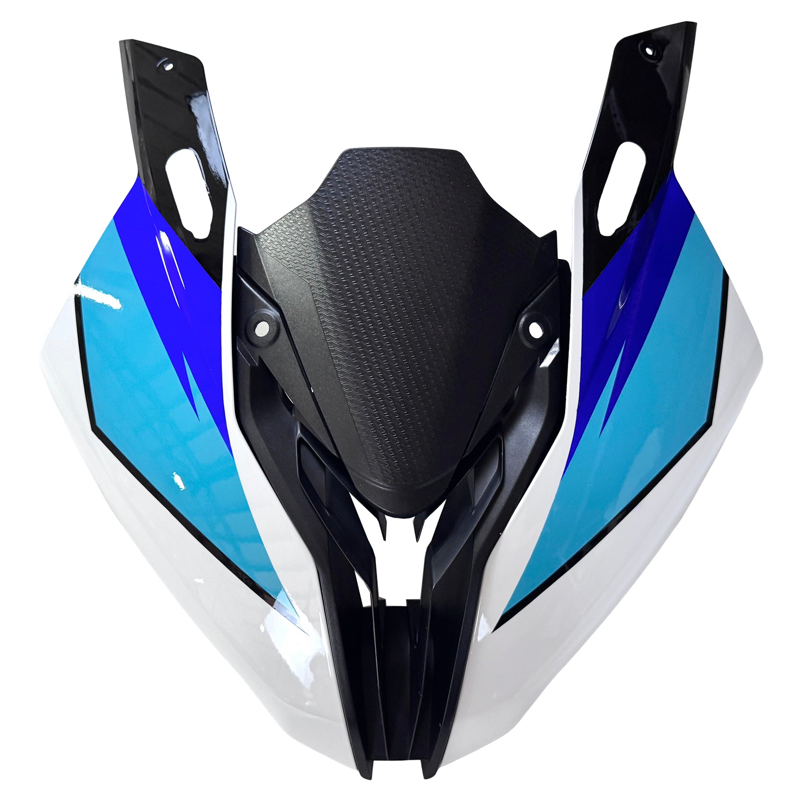 Amotopart 2023-2024 BMW S1000RR Blosy czarny niebieski biały zestaw owiewki