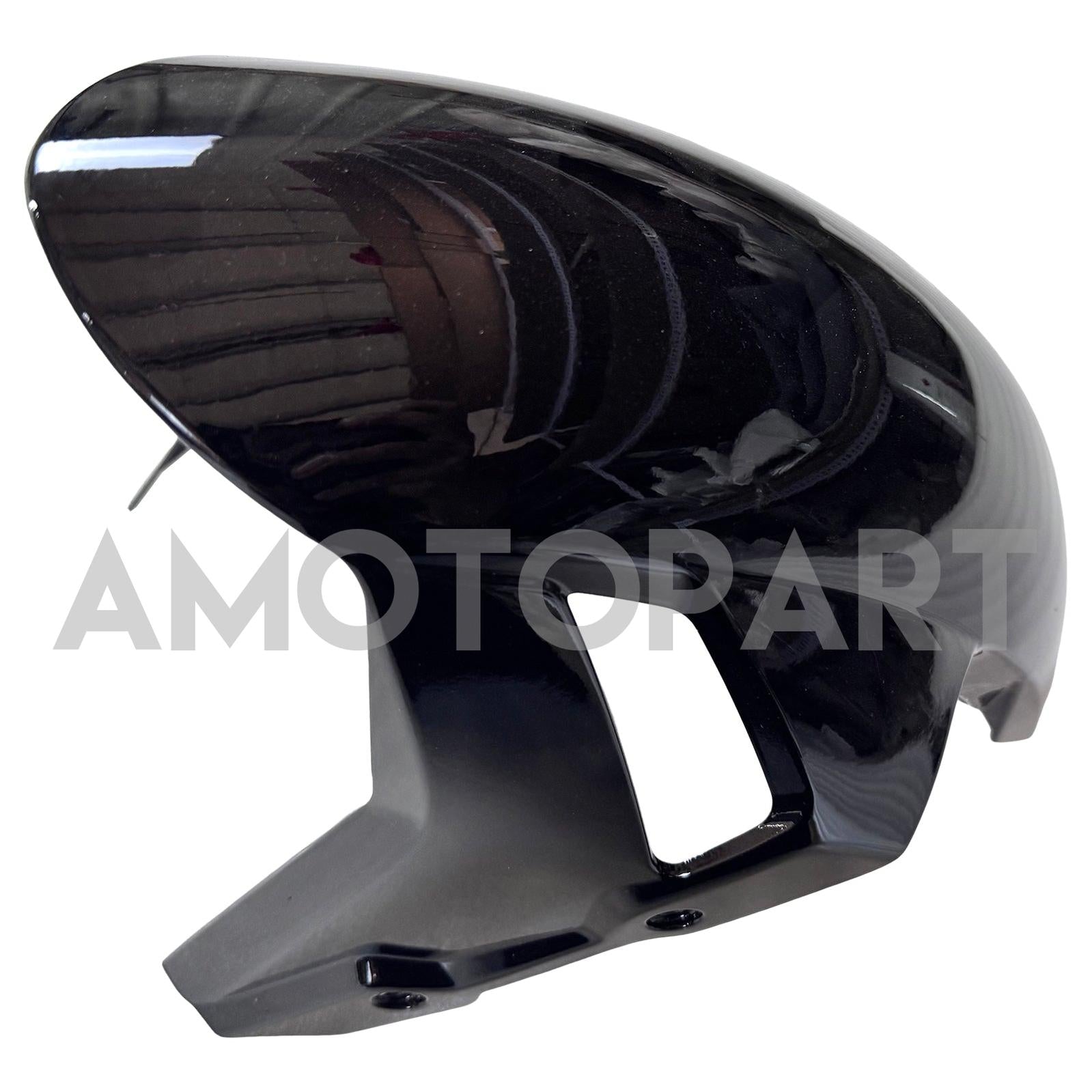 AMOTOPART 2023-2024 BMW S1000RR GLOSSY BLACK BLÅ VIT FAIRING KIT