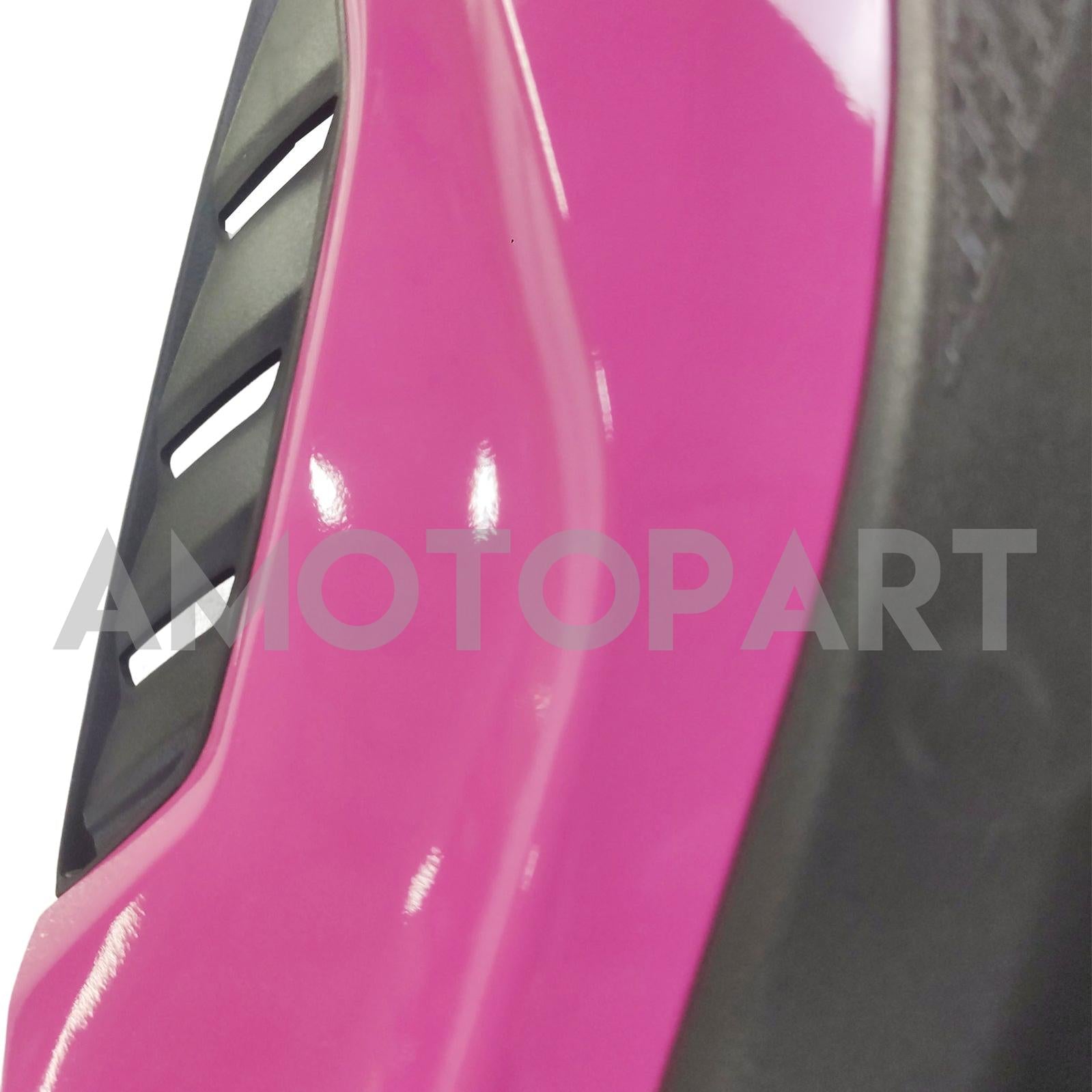 Amotopart 2023-2024 BMW S1000RR Kit de carénage noir rose brillant vert