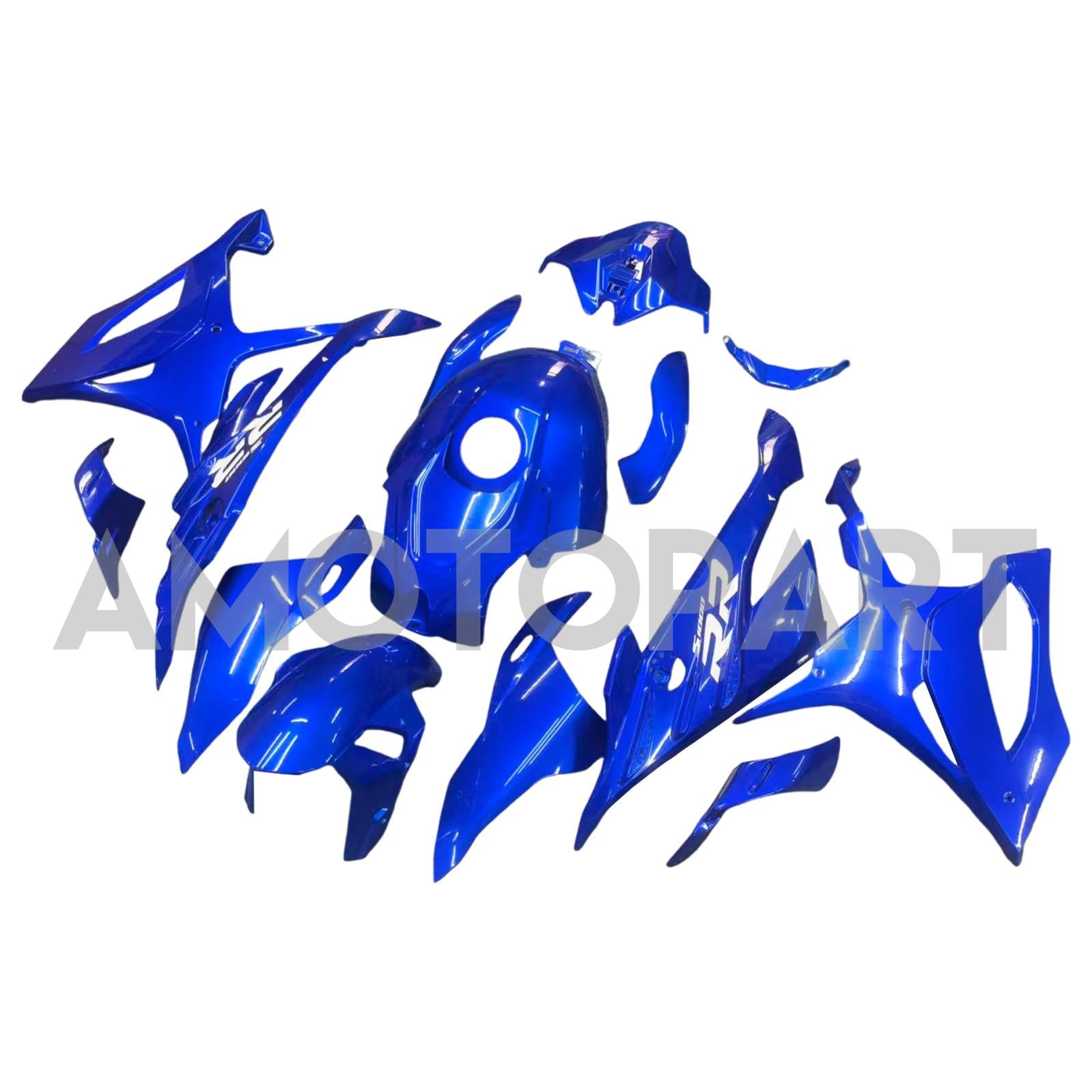 Amotopart 2023-2024 S1000RR BMW Glossy Dark Blue Fairing Kit