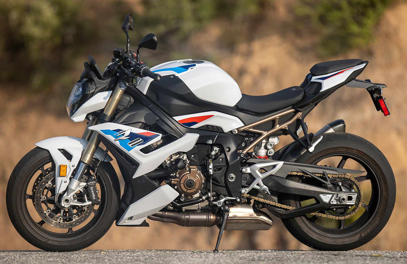 Amotopart 2021-2024 BMW S1000R White Fairing Zestaw