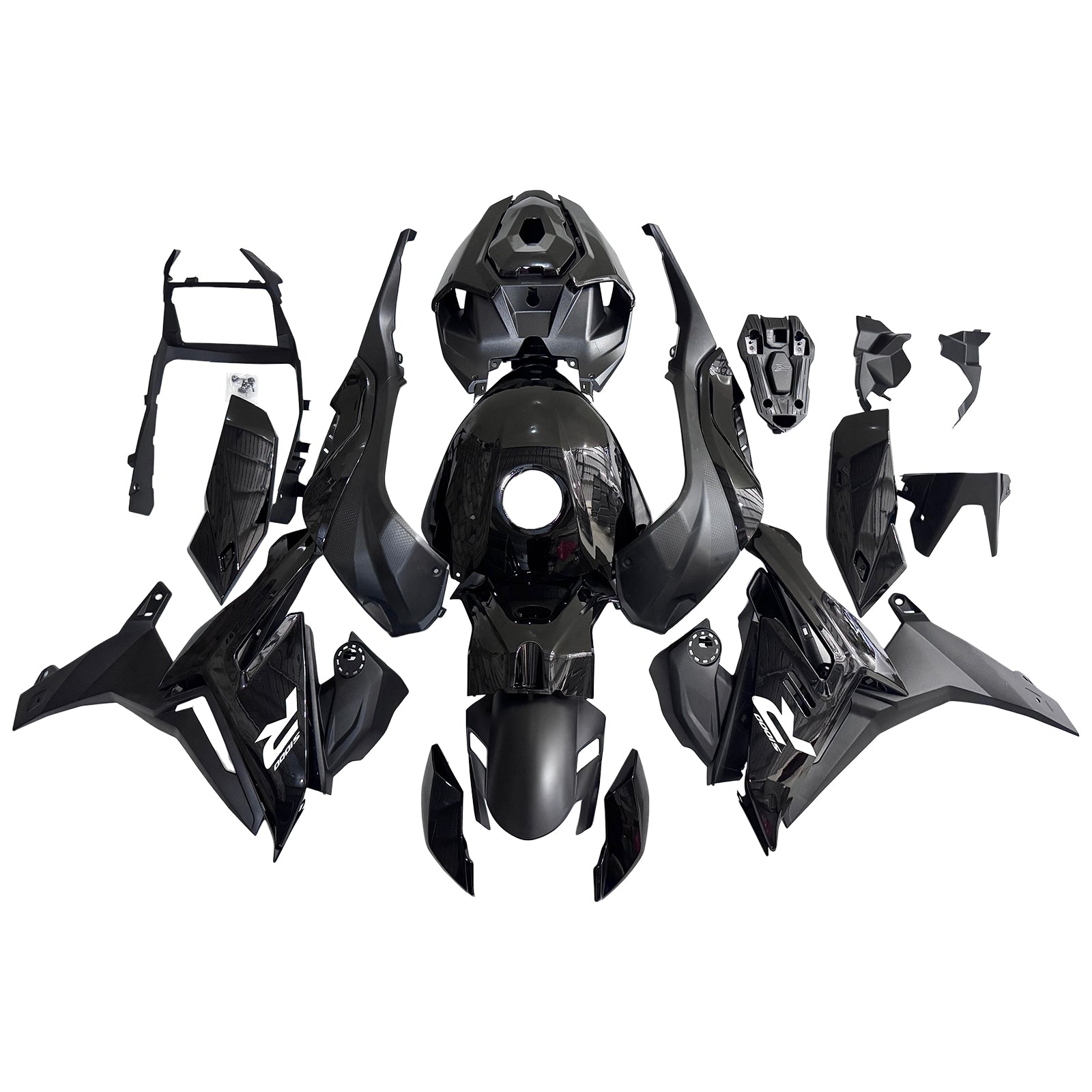 Amotopart 2021-2025 BMW S1000R Black Fairing Kit