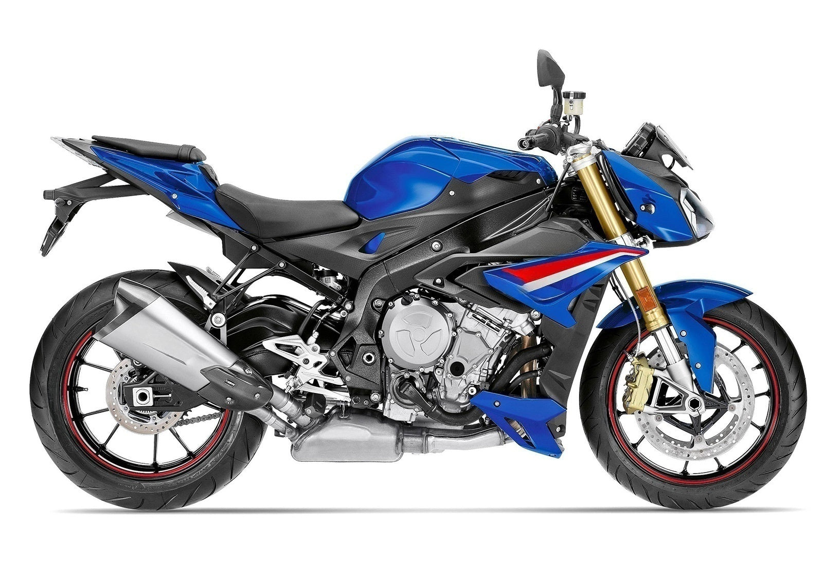 Amotopart 2017-2020 BMW S1000R Blue Fairing Kit
