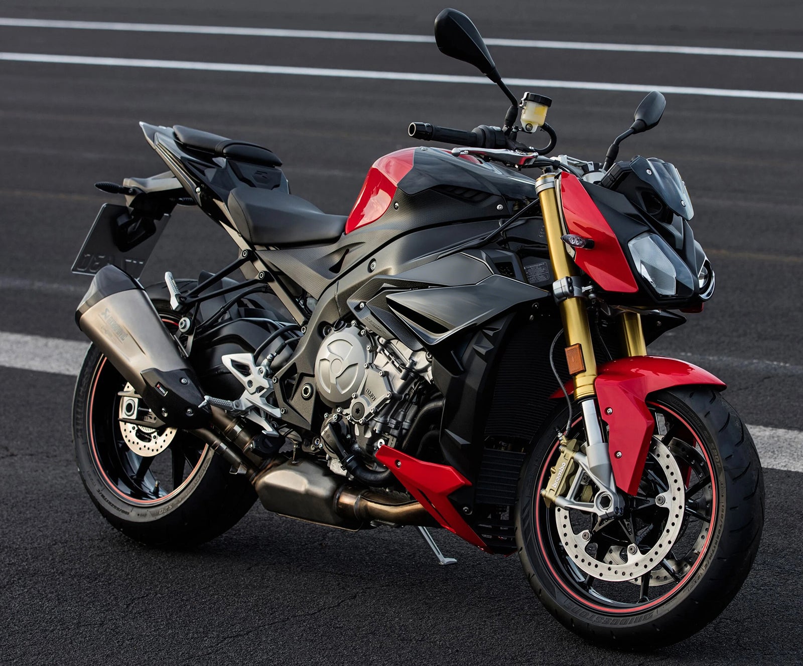 Amotopart 2017-2020 BMW S1000R Red Black Fairing Kit