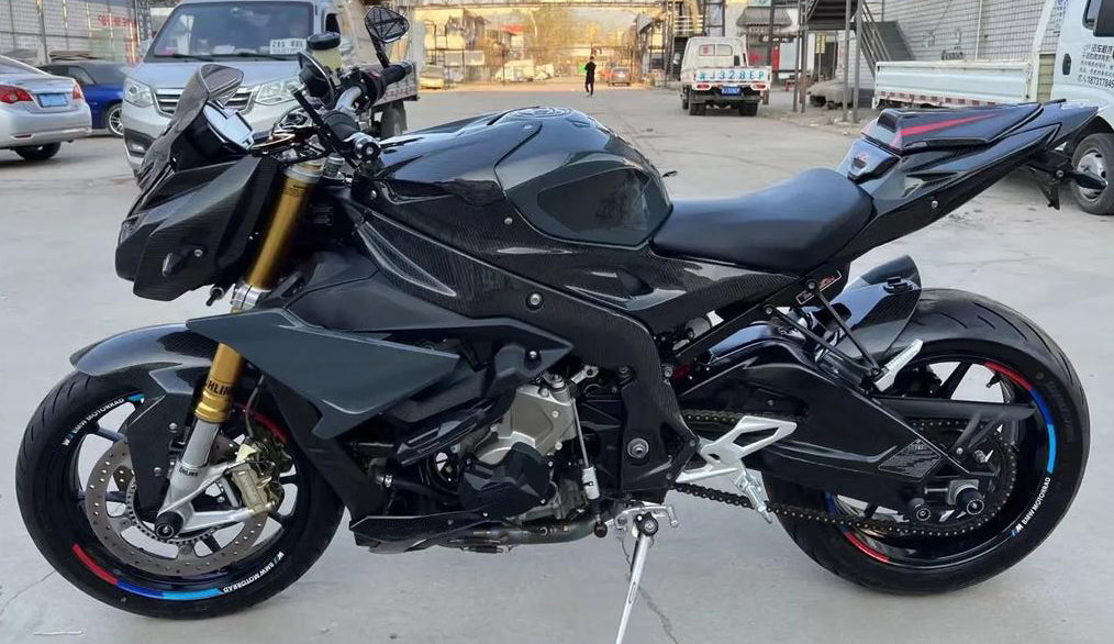 Amotopart 2017-2020 BMW S1000R Matte Black Fairing Kit