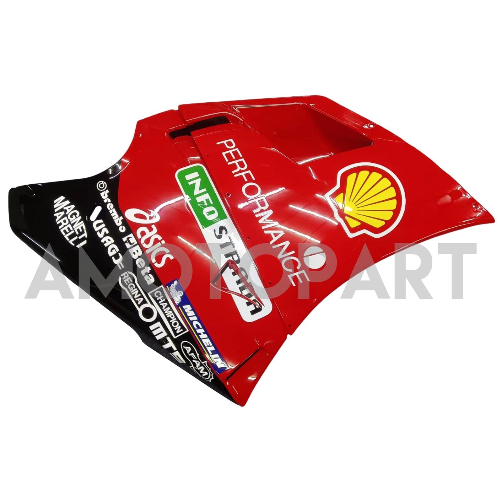 Amotopart Ducati 748/916/996/998 1996-2002 Red Style4 Fairing Kit