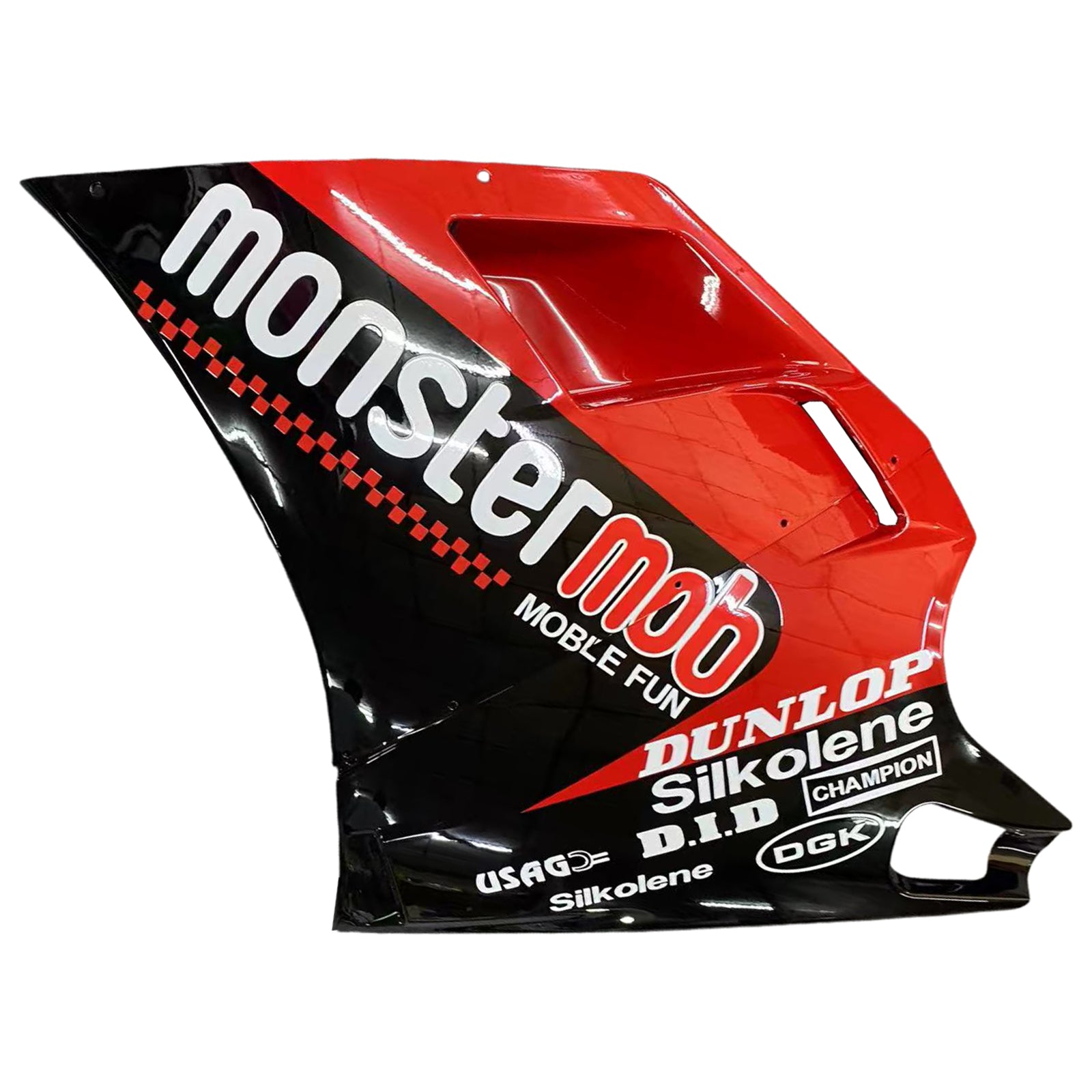 Amotopart 1996–2002 Ducati 748/916/996/998 rot-schwarzes Verkleidungsset