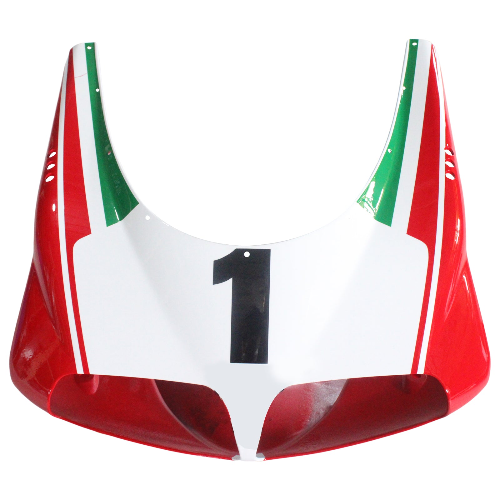 Amotopart Ducati 748/916/996/998 1996-2002 Red&White Style4 Fairing Kit