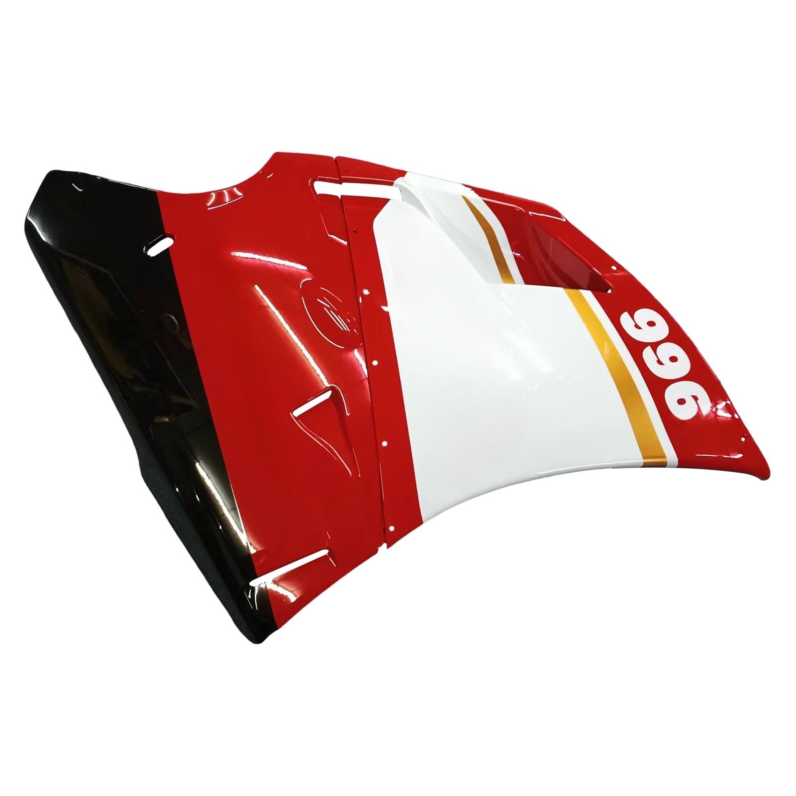 Amotopart Ducati 748/916/996/998 1996-2002 Red&White Style1 Fairing Kit