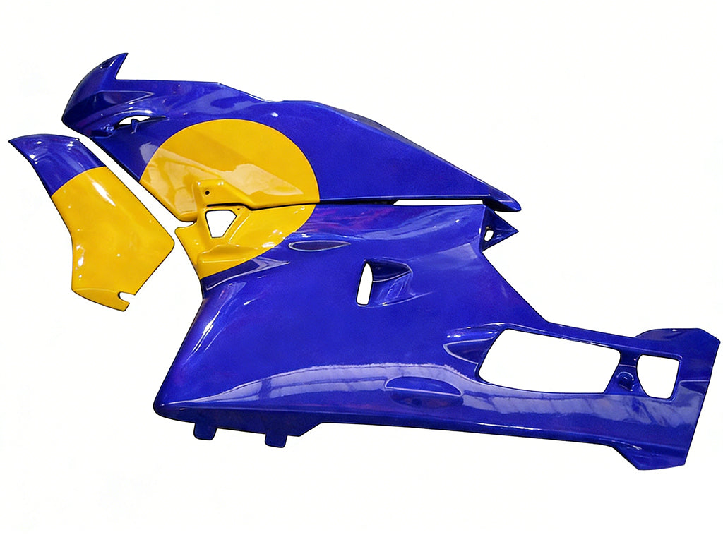 Amotopart 2003-2004 Ducati 999/749 Yellow Blue Fairing Kit