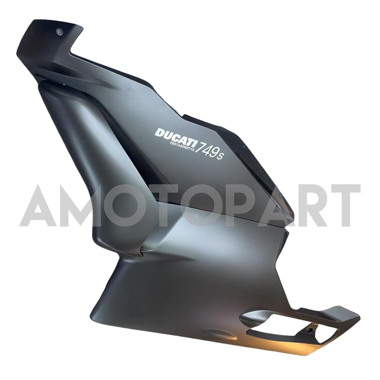 Amotopart 2003 2004 Ducati 999 749 Kit de carenado negro mate