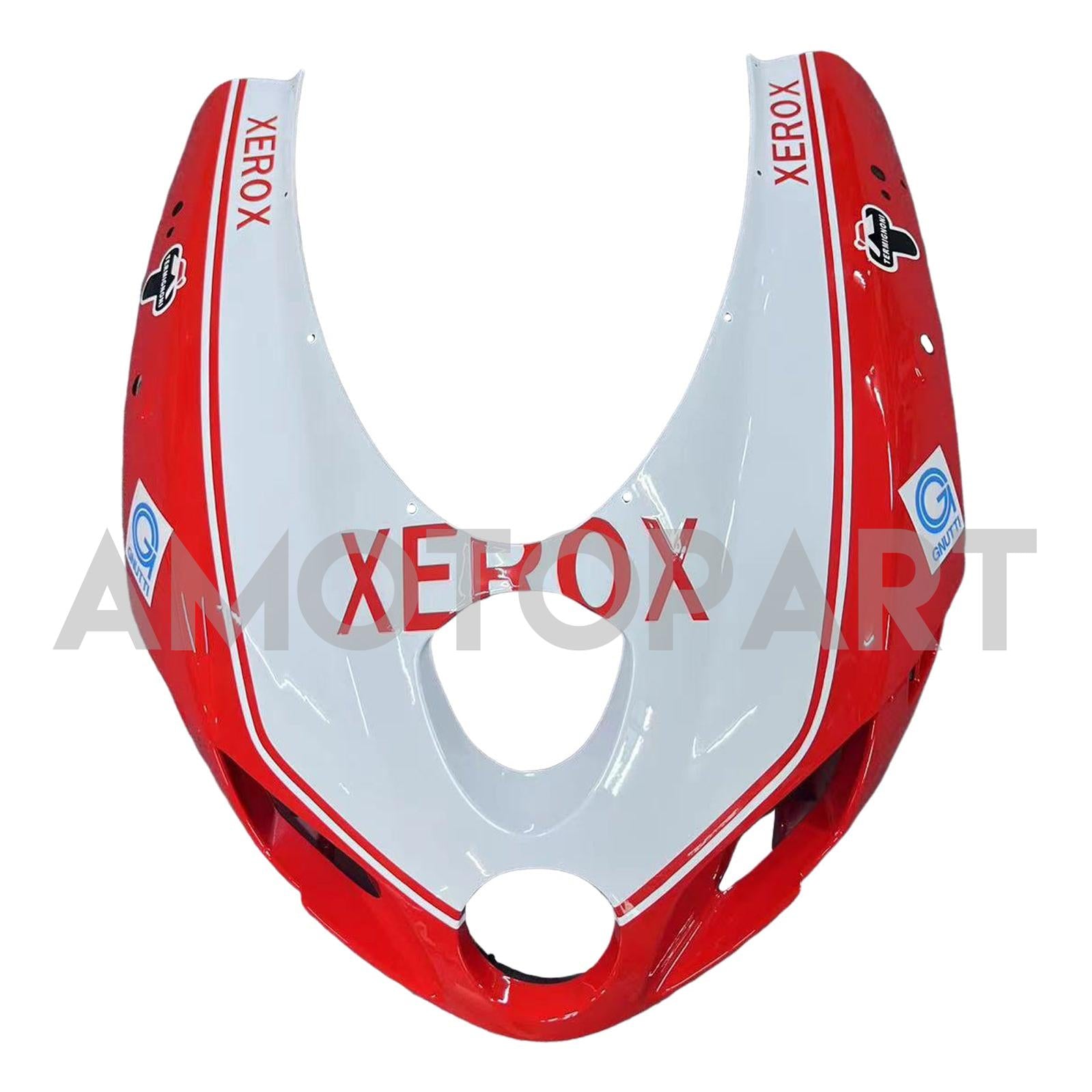 Amotopart Ducati 2005-2006 999/749 Kit de carenado rojo mixto blanco
