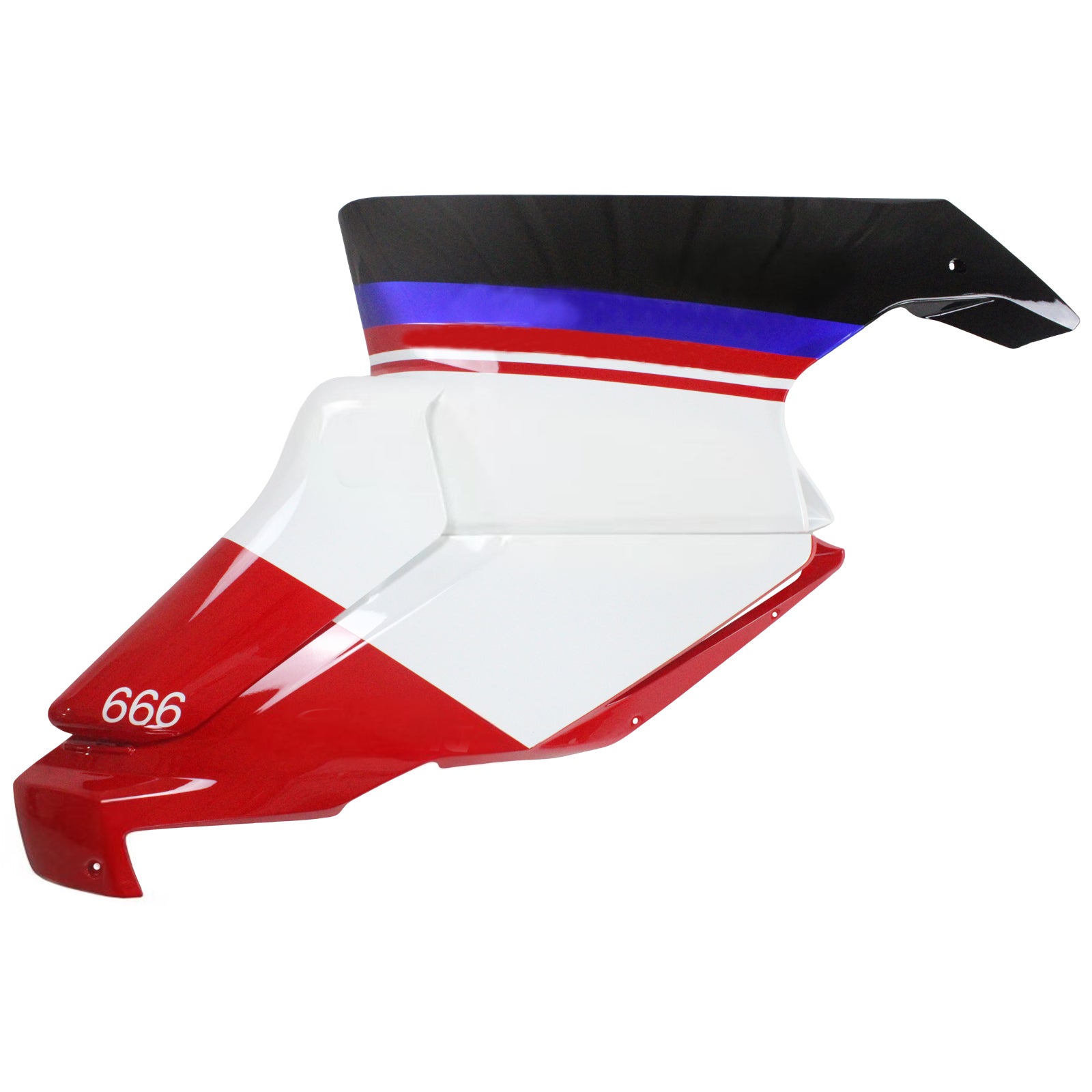 Amotopart Ducati 2005-2006 999/749 Kit de carénage rouge blanc