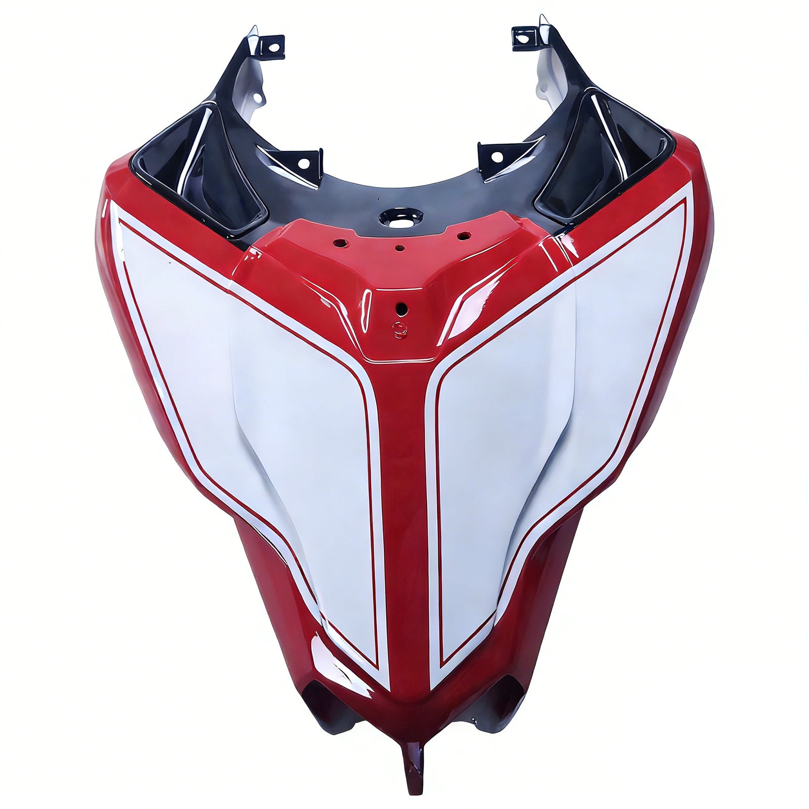 Amotopart 2007-2011 Ducati 1098/1198/848 Kit de carénage blanc rouge
