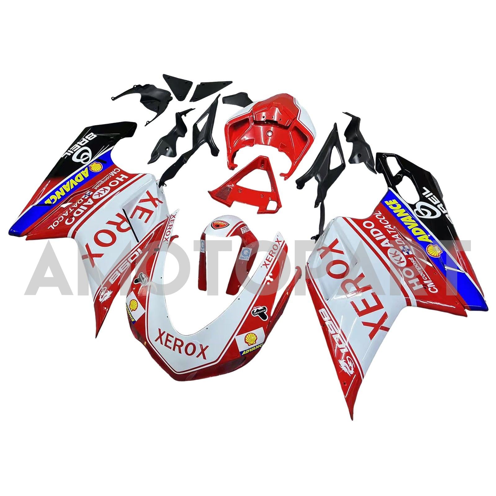 AMOTOPART 2020-2024 YAMAHA YZF R1 Black Red White Fairing Kit