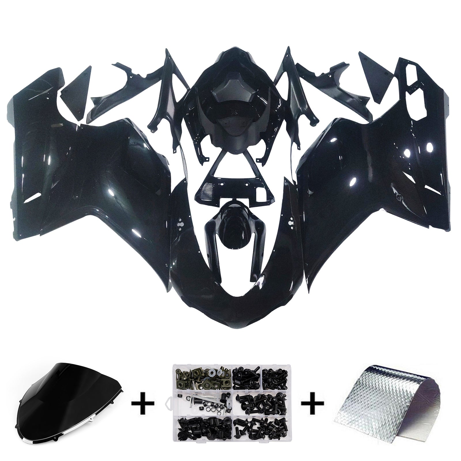 Kit carena nera Amotopart All Years Ducat 1198