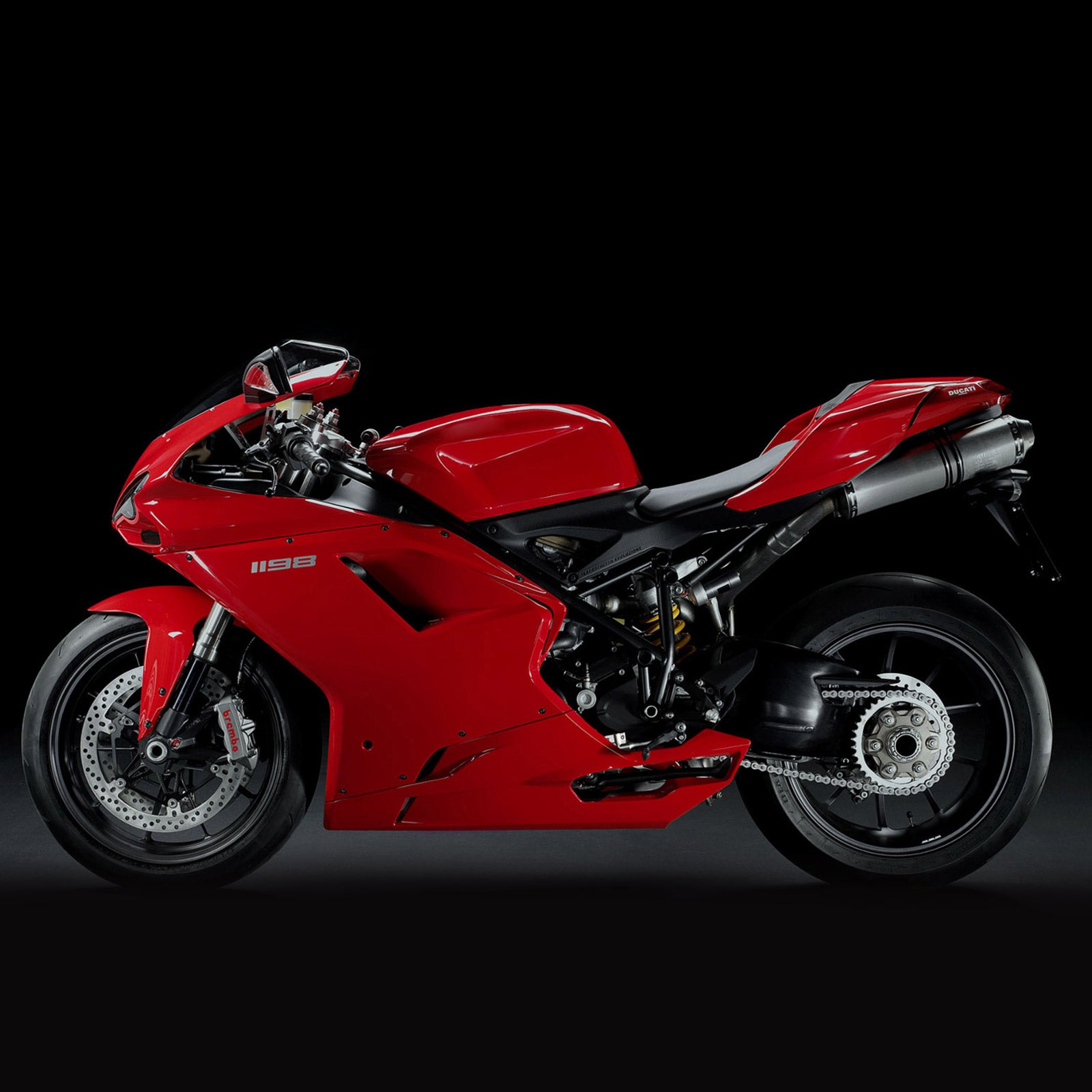 Amotopart All Years Ducati 1098 1198 848 RED FAILING KIT