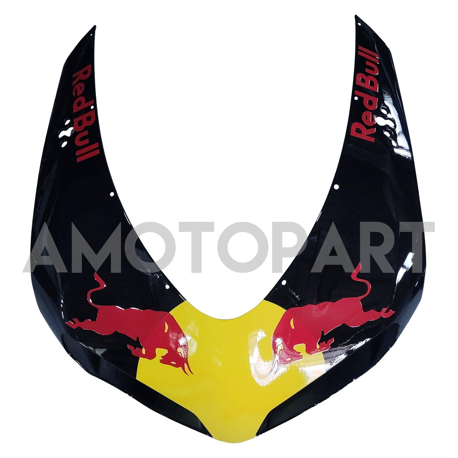 Amotopart All Years Ducati 1098/1198/848 Glossy Black Bull Fairing Kit