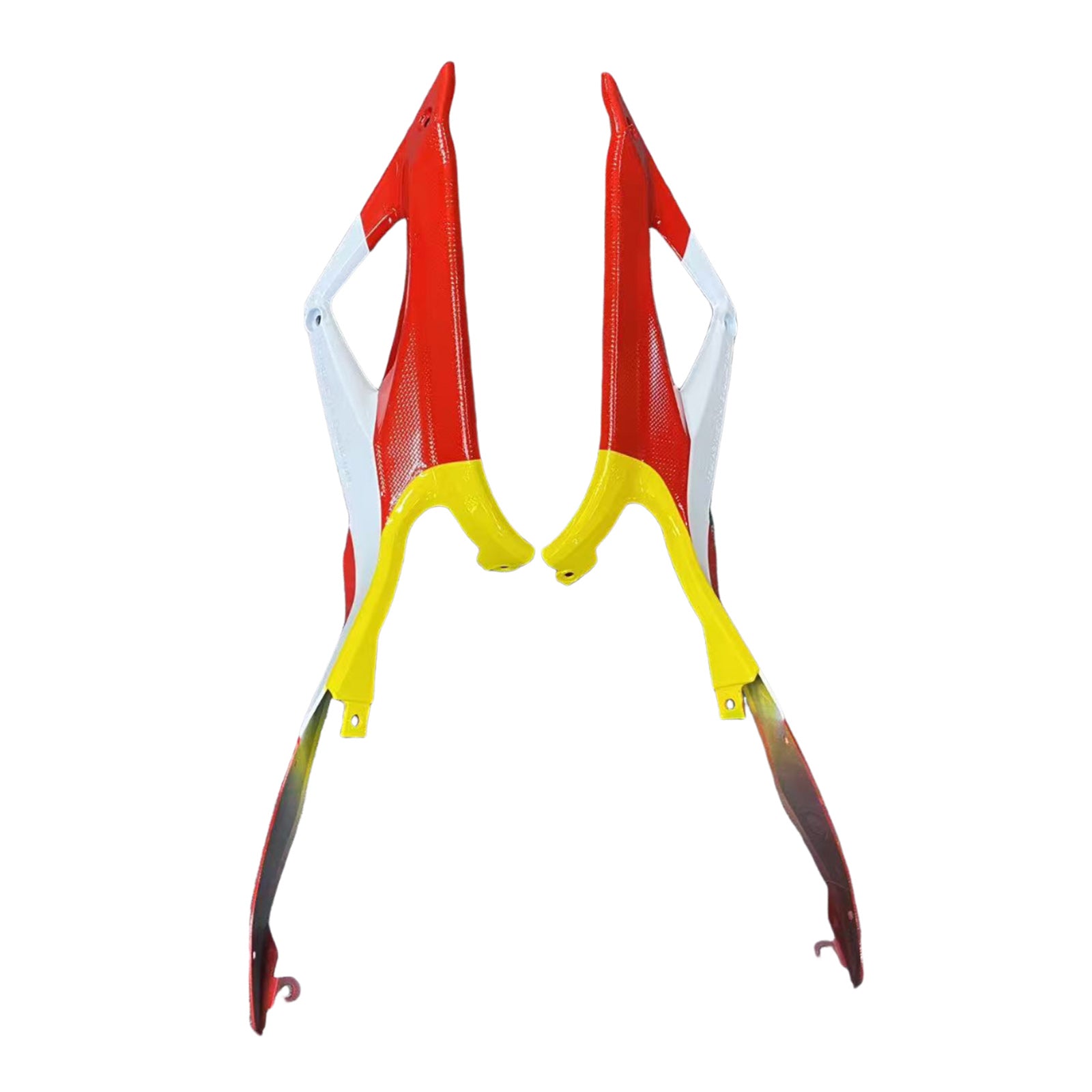 Amotopart All Years Ducati 1098/1198/848 Red White Yellow Fairing Kit