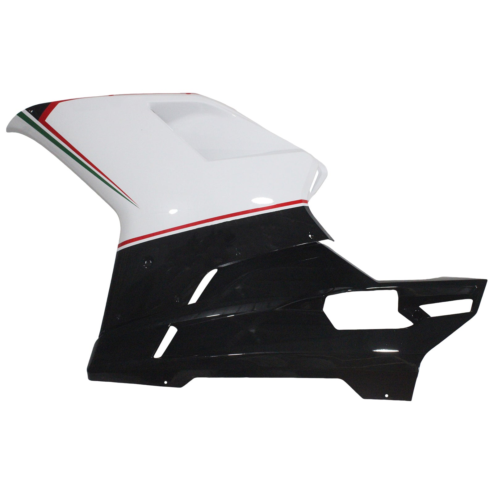 Amotopart Ducati alle årene 1098/1198/848 Black White Fairing Kit