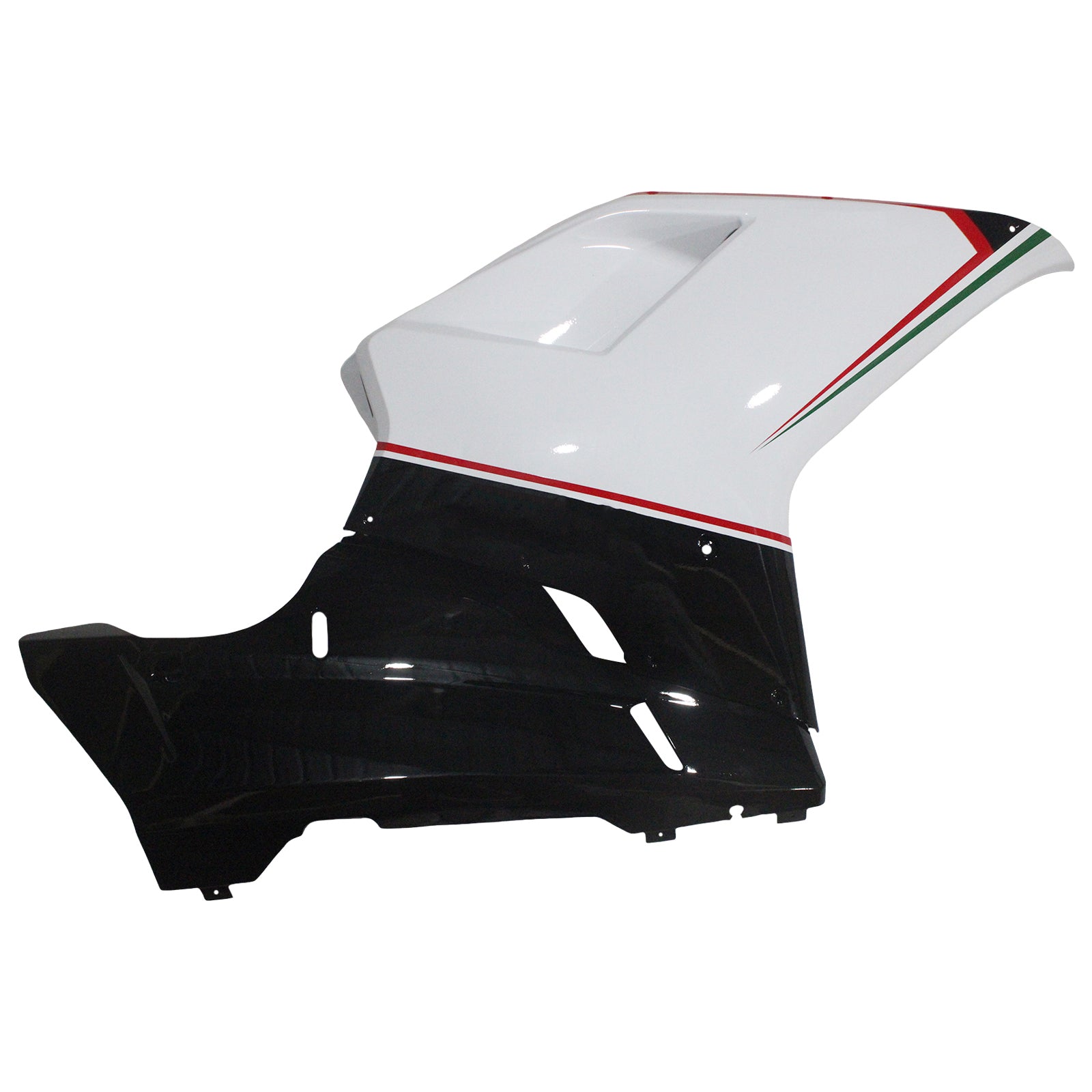 Amotopart Ducati alle årene 1098/1198/848 Black White Fairing Kit