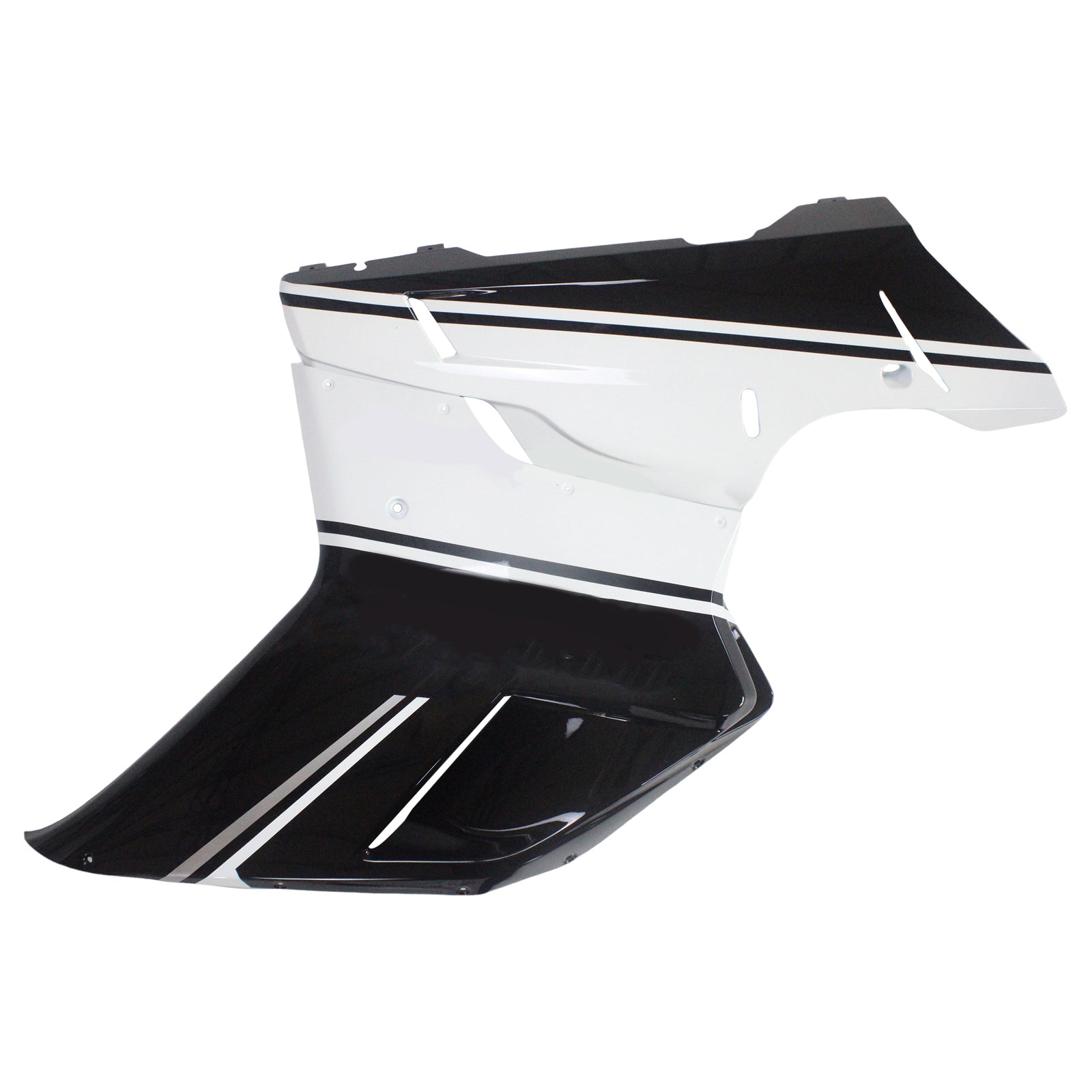 Amotopart Ducati All Years 1098/1198/848 Black Mix White Fairing Kit