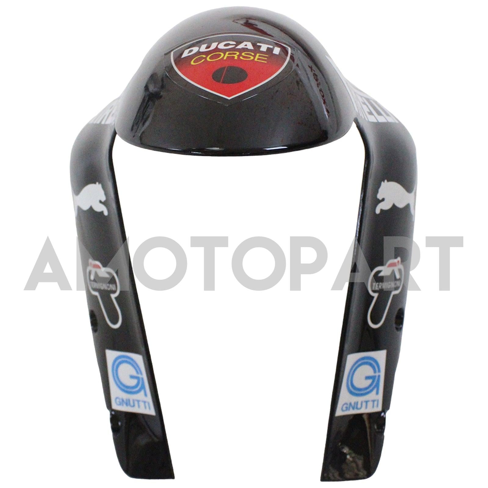 Amotopart Kit carena Ducati 1098 1198 848 Style 7 rosso e bianco per tutti gli anni