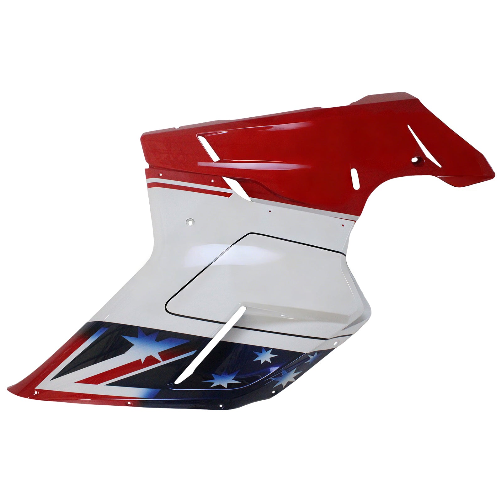 Amotopart All Years Ducati 1098 1198 848 Red&White Style7 Fairing Kit