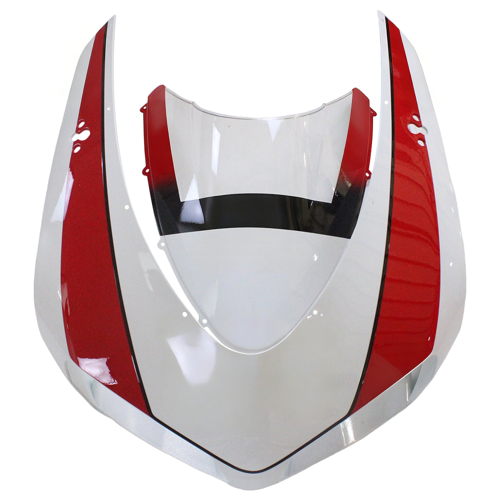 Amotopart All Years Ducati 1098 1198 848 Red&White Style7 Fairing Kit