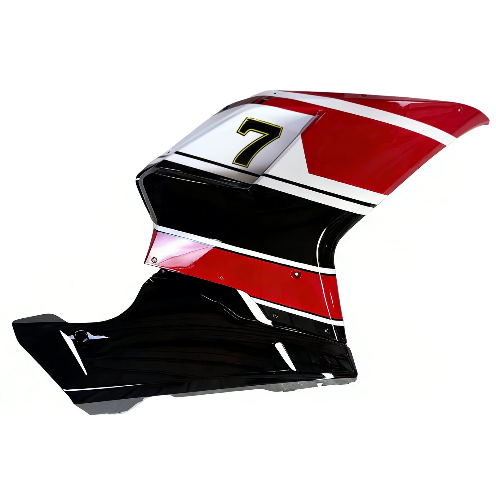 Amotopart Todos los años Ducati 1098 1198 848 Kit de carenado negro blanco rojo