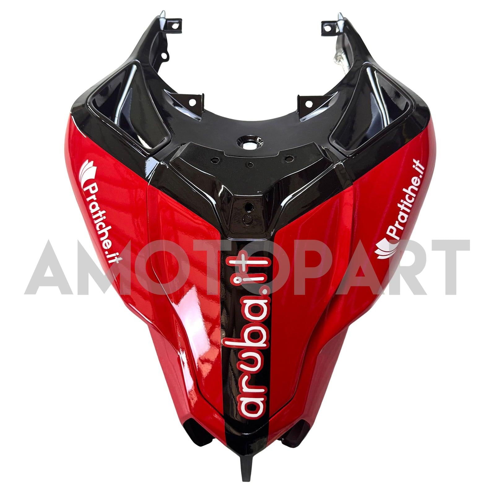 Amotopart All Years Ducati 1098 1198 848 Black White Red Fairing Kit