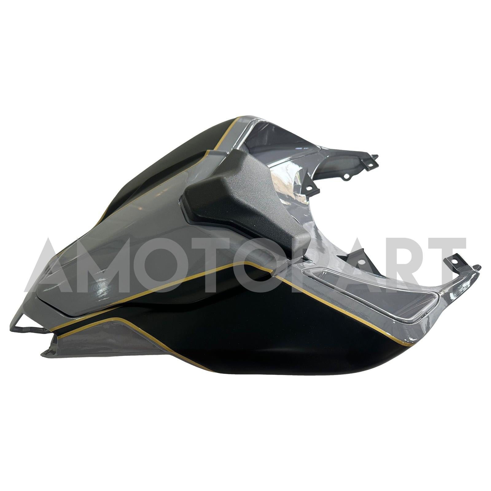 Amotopart 2007-2011 Ducati 1098/1198/848 Glans Gray Black Fairing Kit
