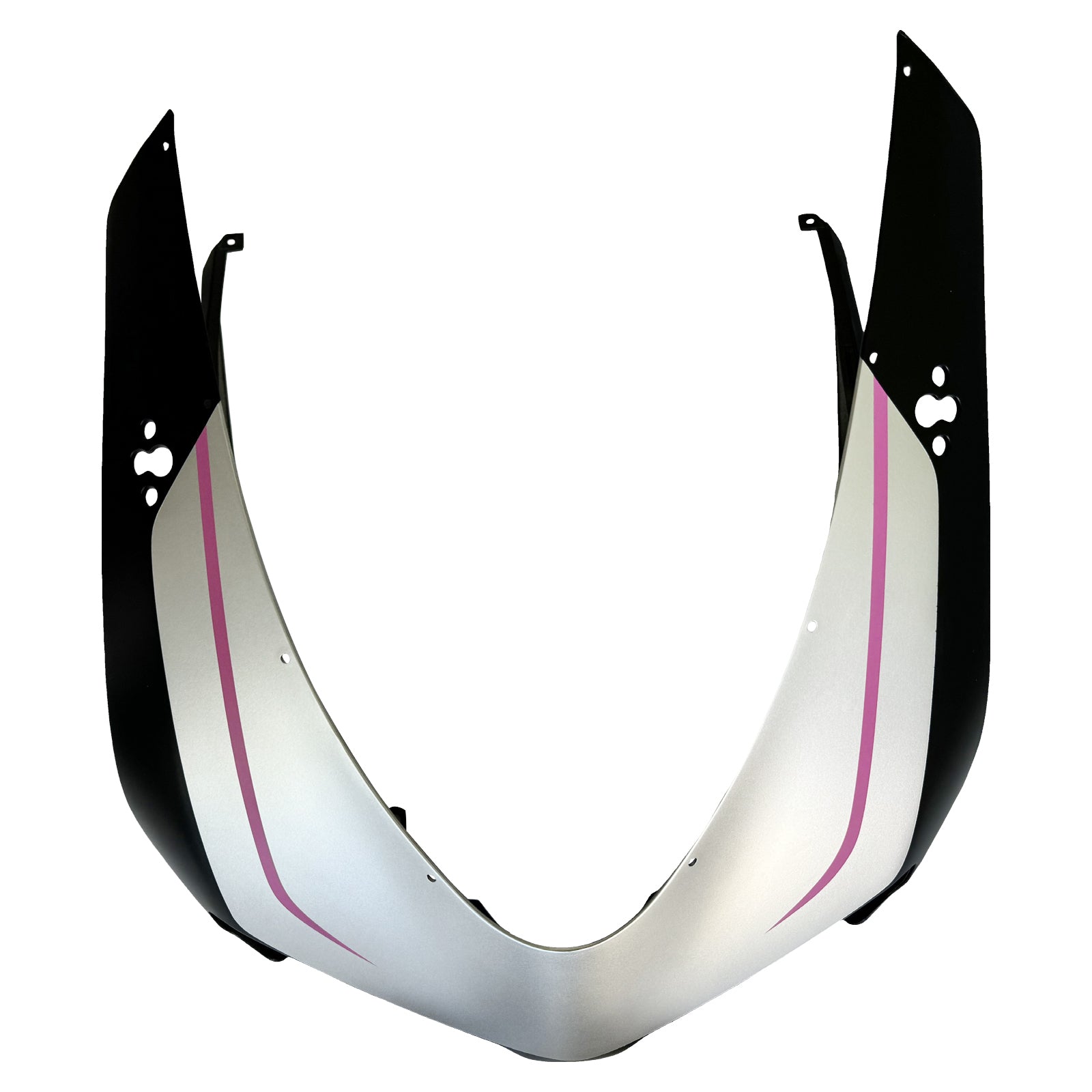 Amotopart 2007-2011 Ducati 1098/1198/848 Black Pink Fairing Kit